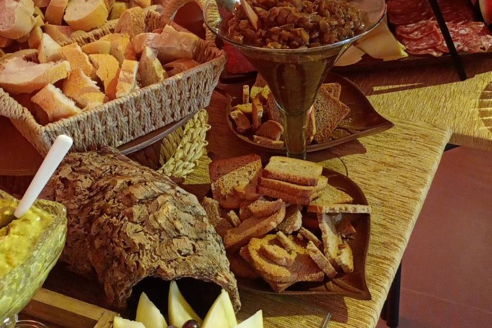 Mesa de antepastos