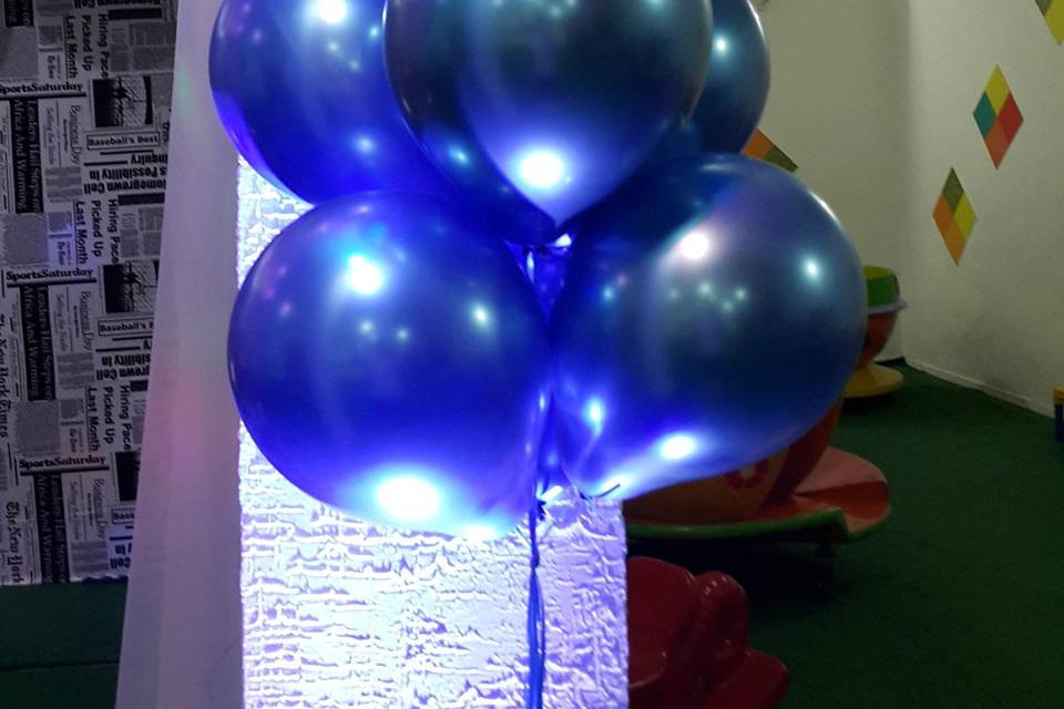Balões chrome
