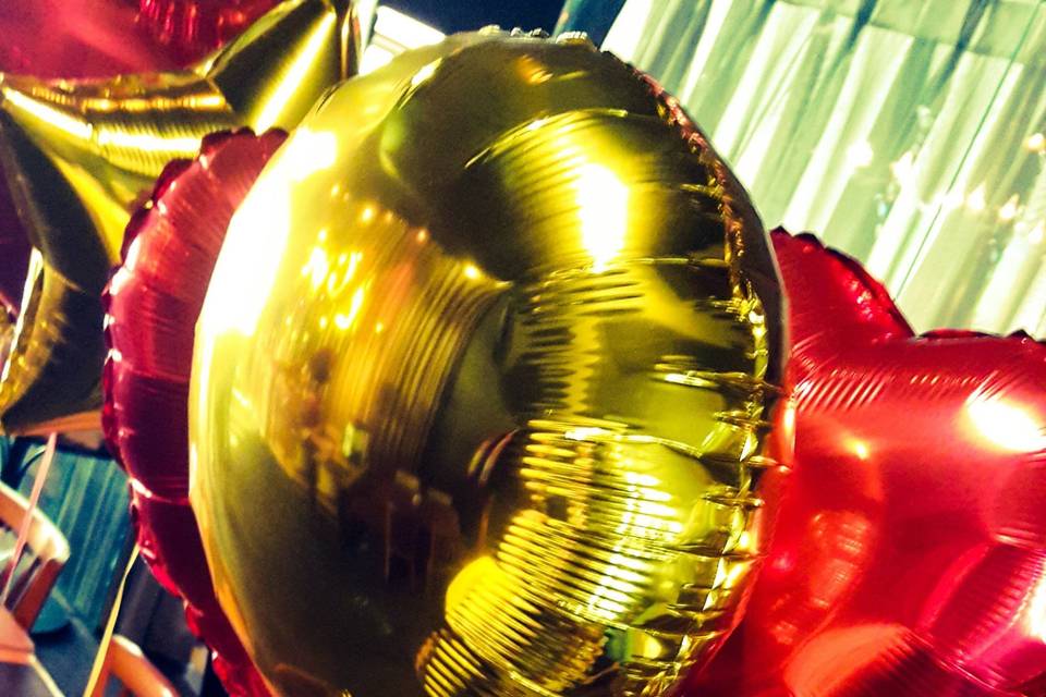 Balões metalizados