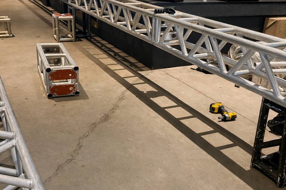Montagem de Palco Evangélico