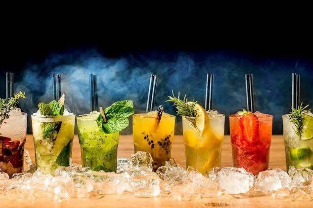 Caipirinhas Frutas diversas