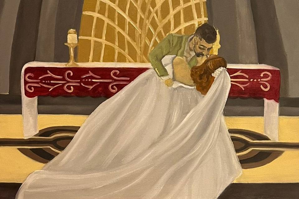 Pintura a óleo 40x50