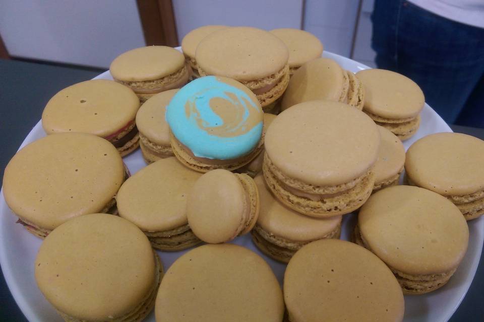 Macarons ganache de contreaux