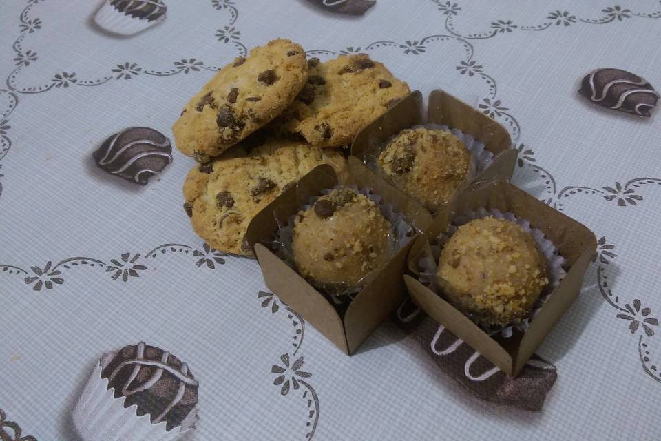 Brigadeiro gourmet cookies