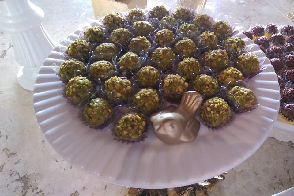 Brigadeiro pistache