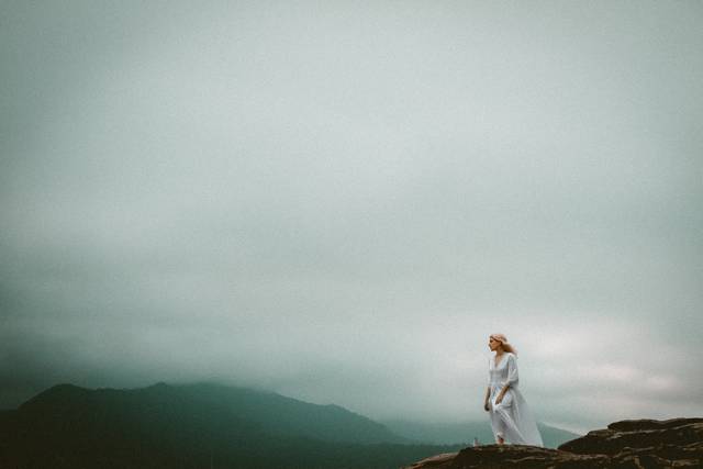 Montanhas trash the dress