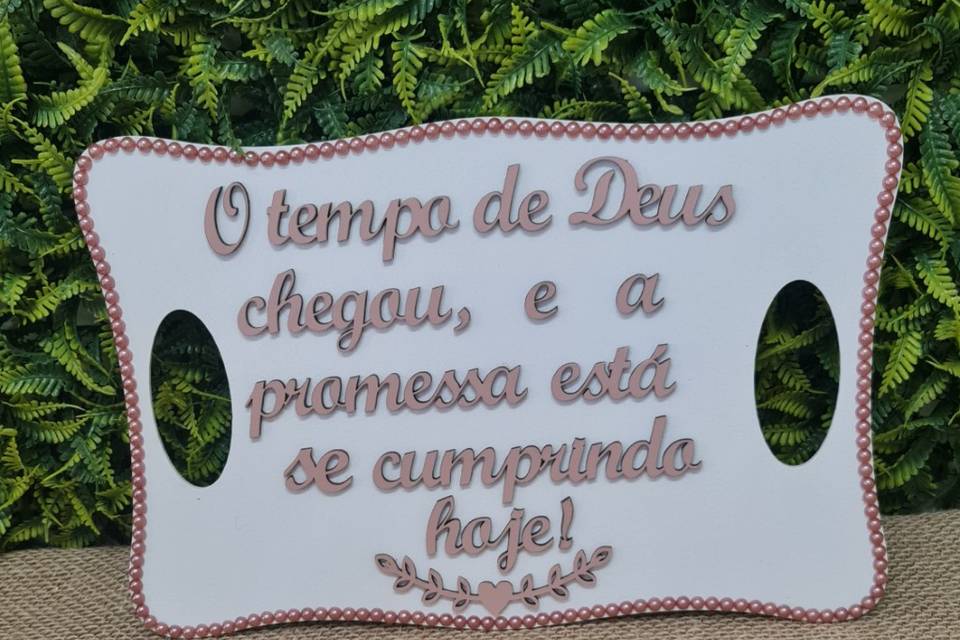 Placas para daminhas