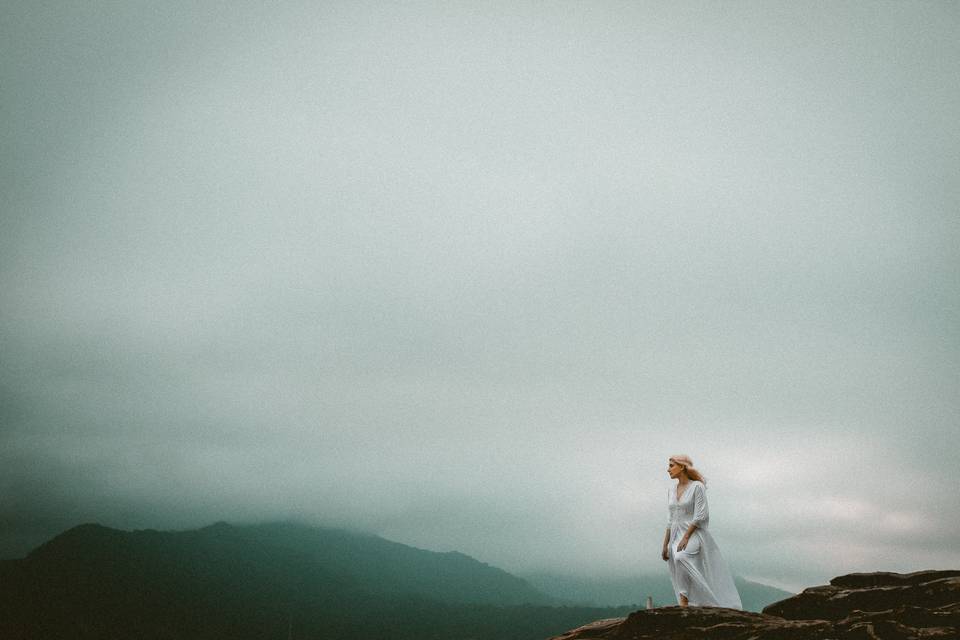 Montanhas trash the dress