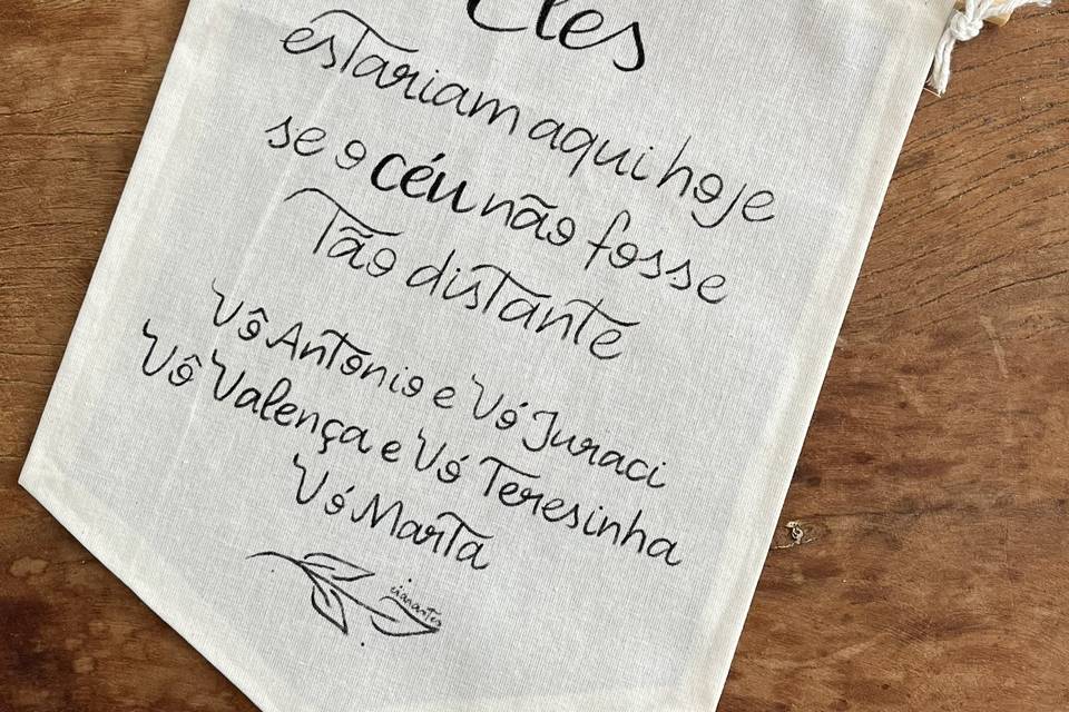 Flâmulas Homenagem
