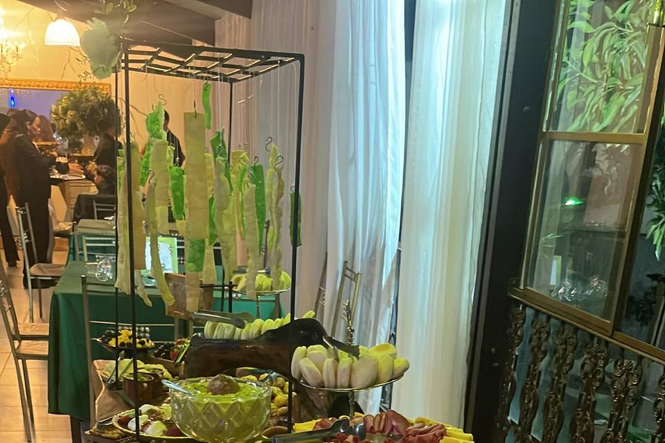 Mesa de frios detalhes
