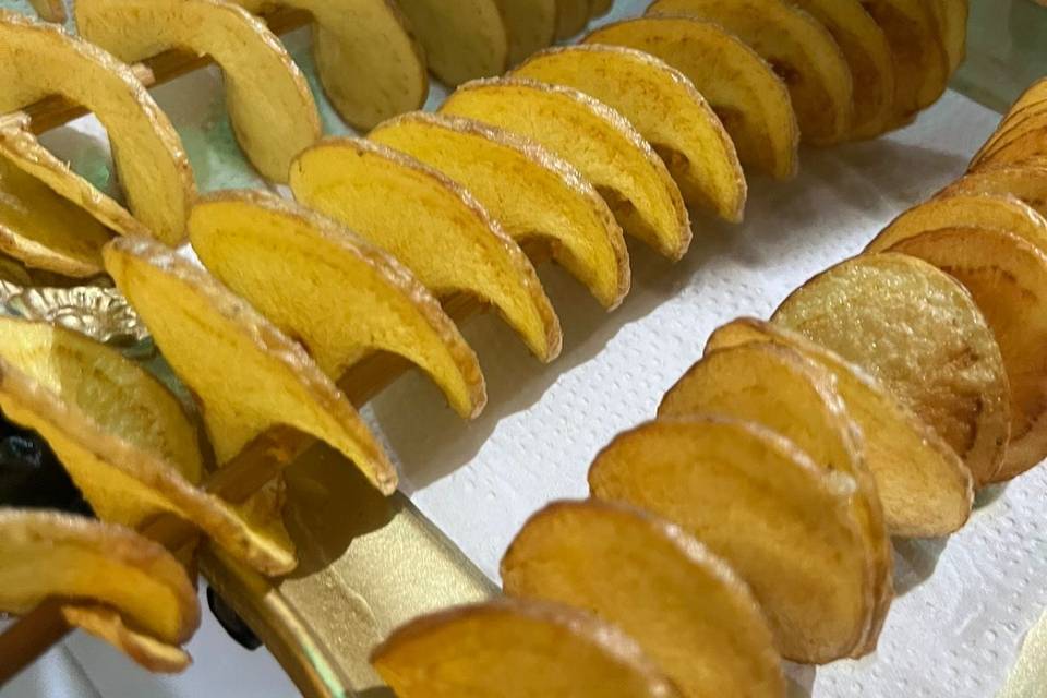 Batata frita espiral