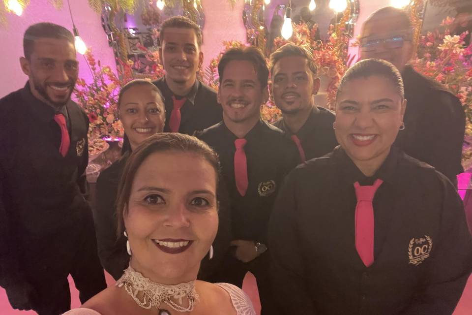 Equipe sempre alinhada