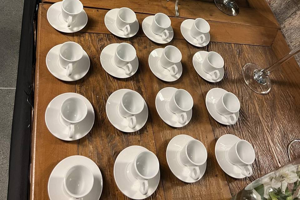 Mesa de café detalhes