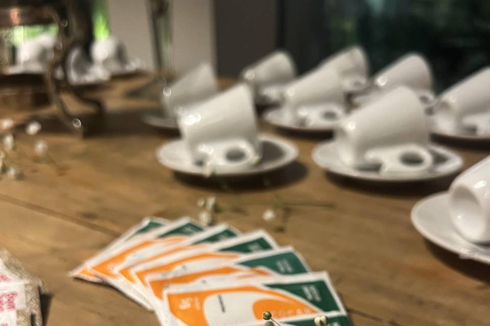 Mesa de café - detalhes
