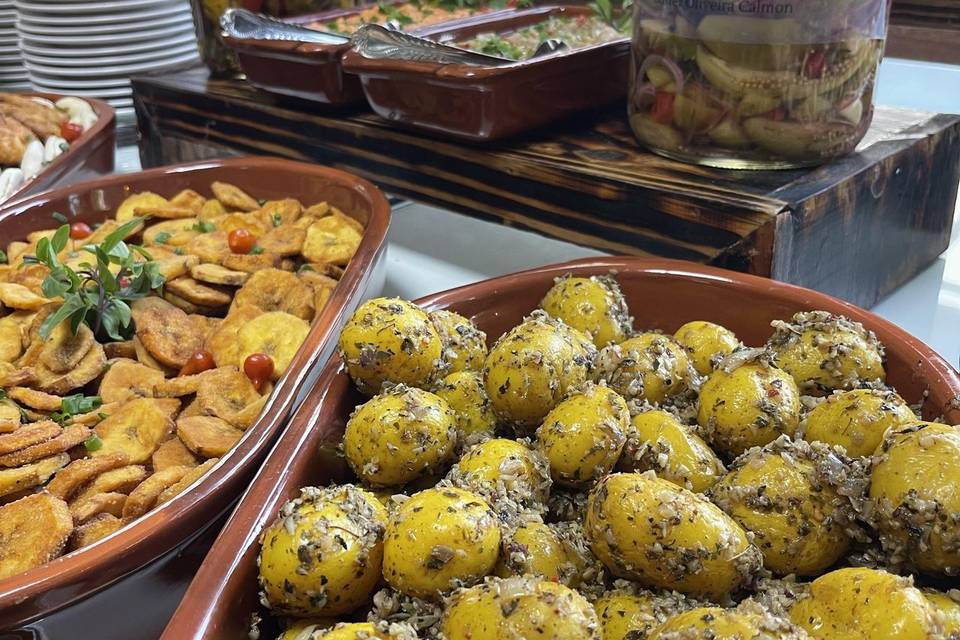 Detalhes comida de buteco