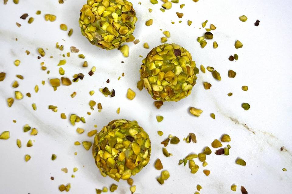 Brigadeiro pistache
