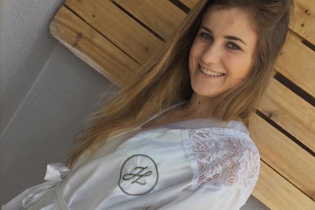 Robe com renda Exclusivo