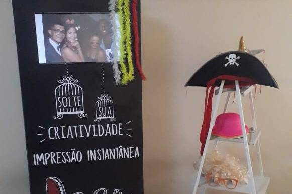 Preta decorada