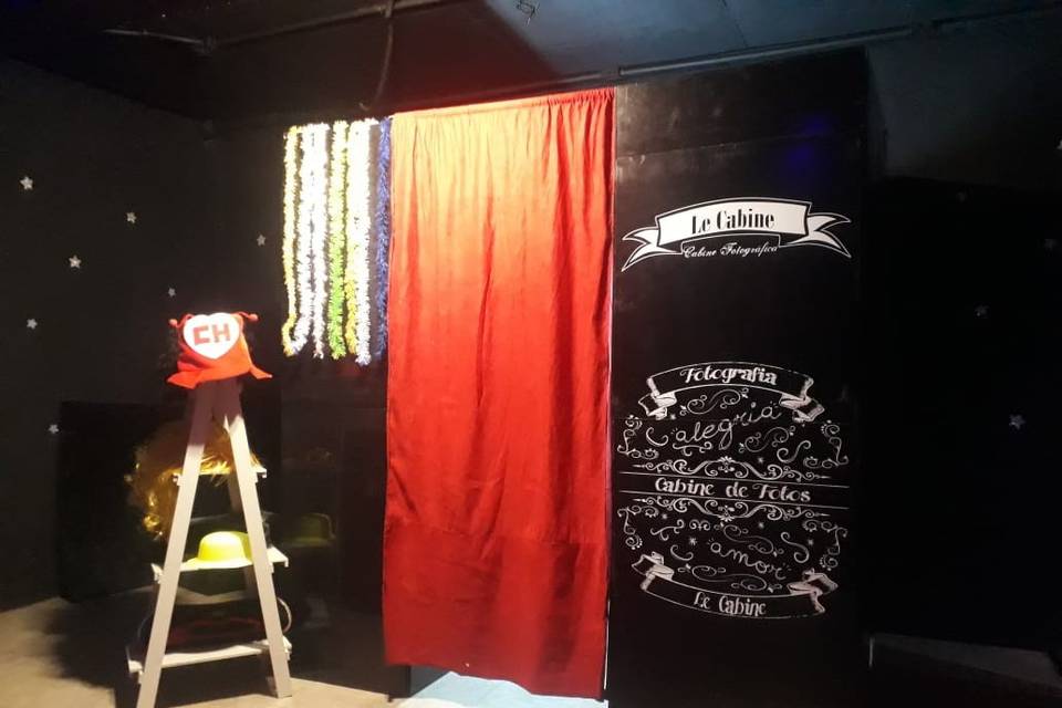 Preta decorada