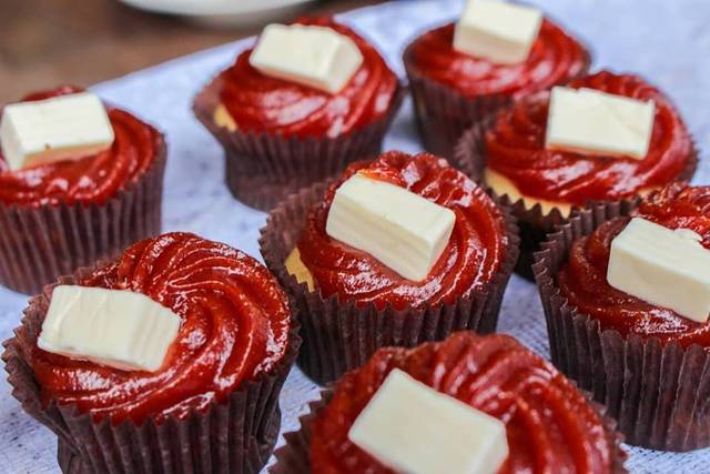Cupcake Romeu e Julieta