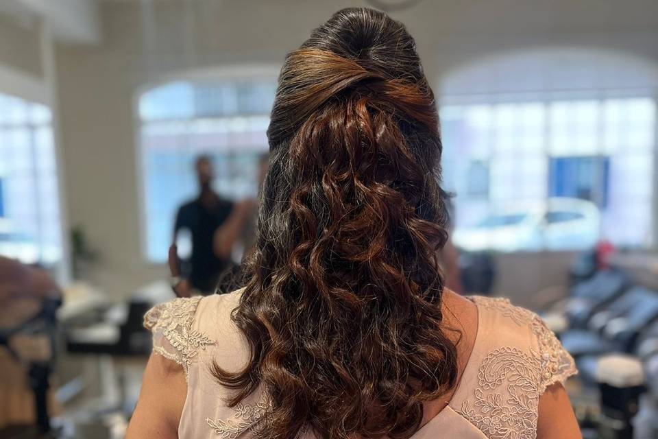 Penteado festa