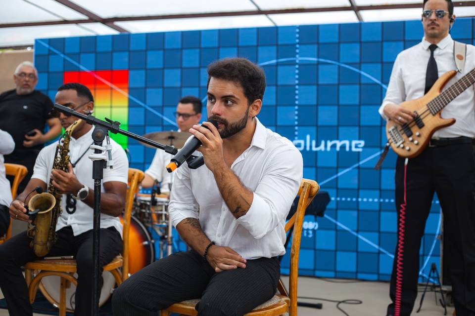 Recepção com Scarlet Band!