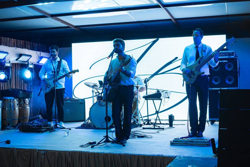 Recepção com Scarlet Band!