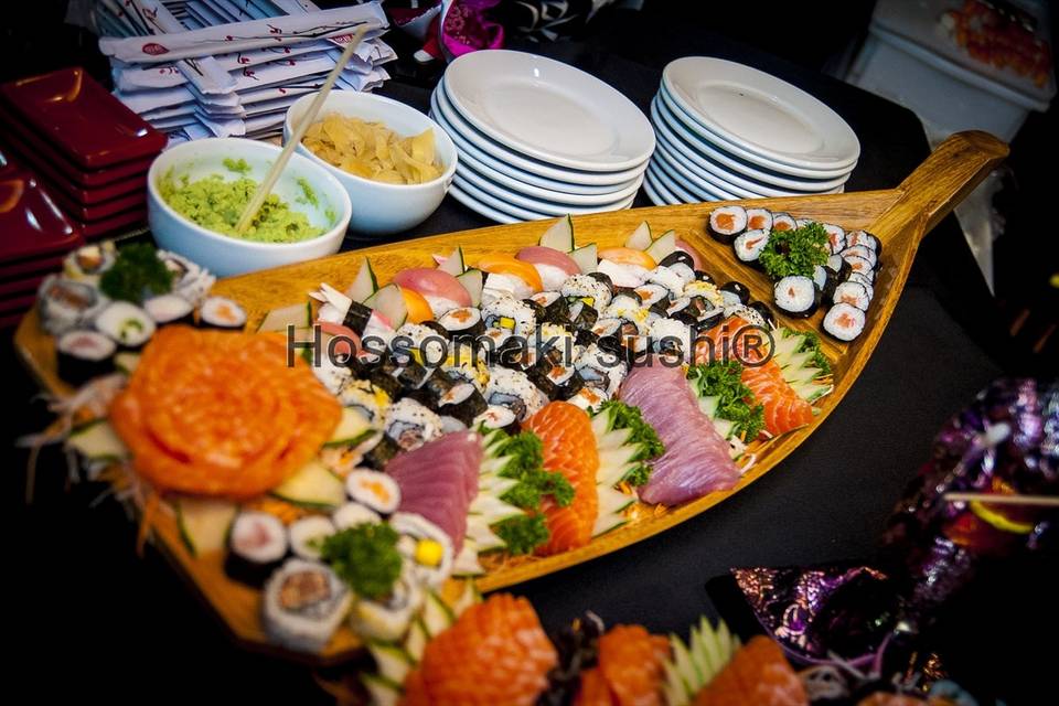 Barca de Sushi Sashimi