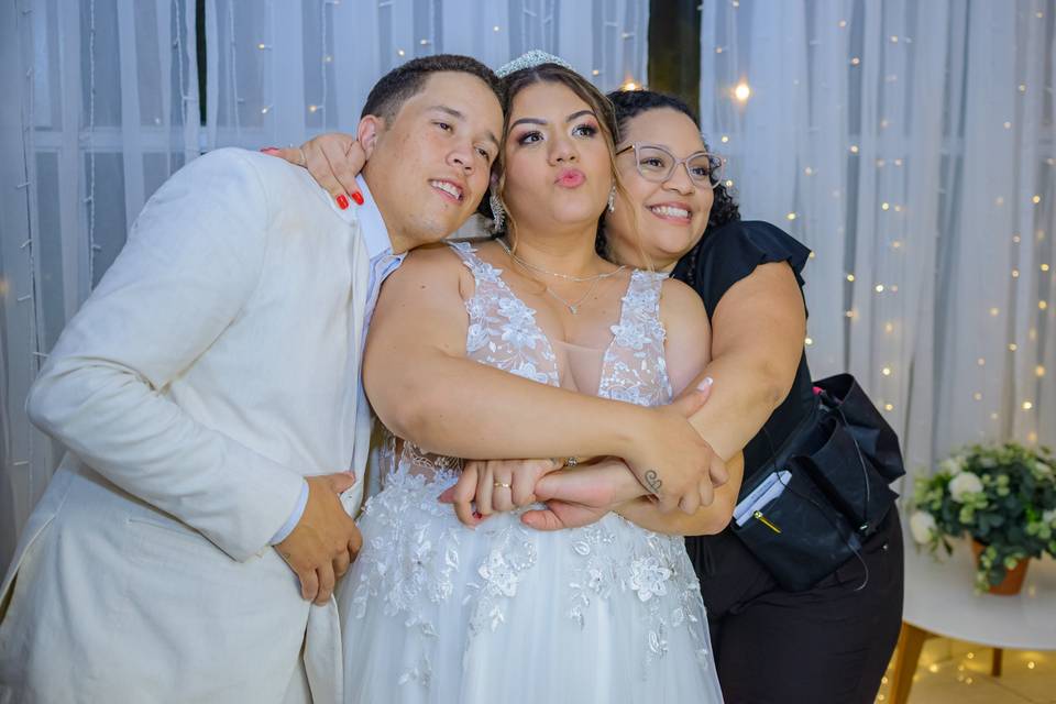 Foto com casal