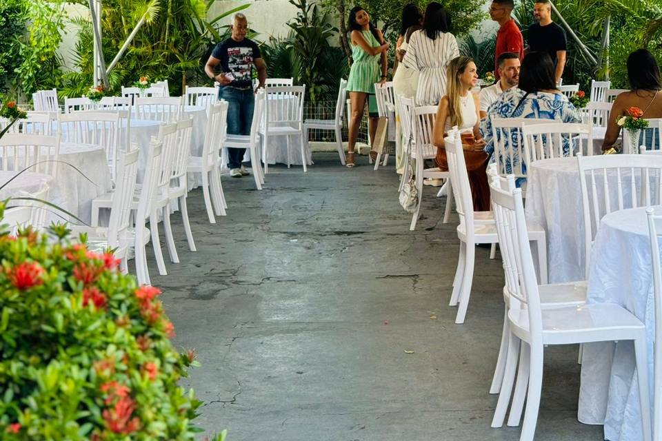 Área dos convidados