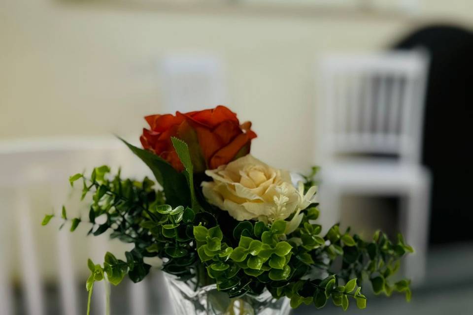 Centro de mesa externo