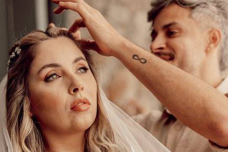 Maquiagem blindada para noiva