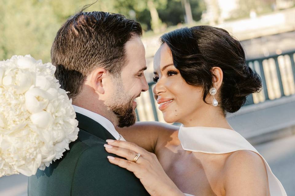 Cabeleireiro de casamento