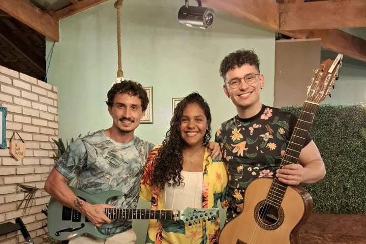 Paulo, Sthefani e Felipe