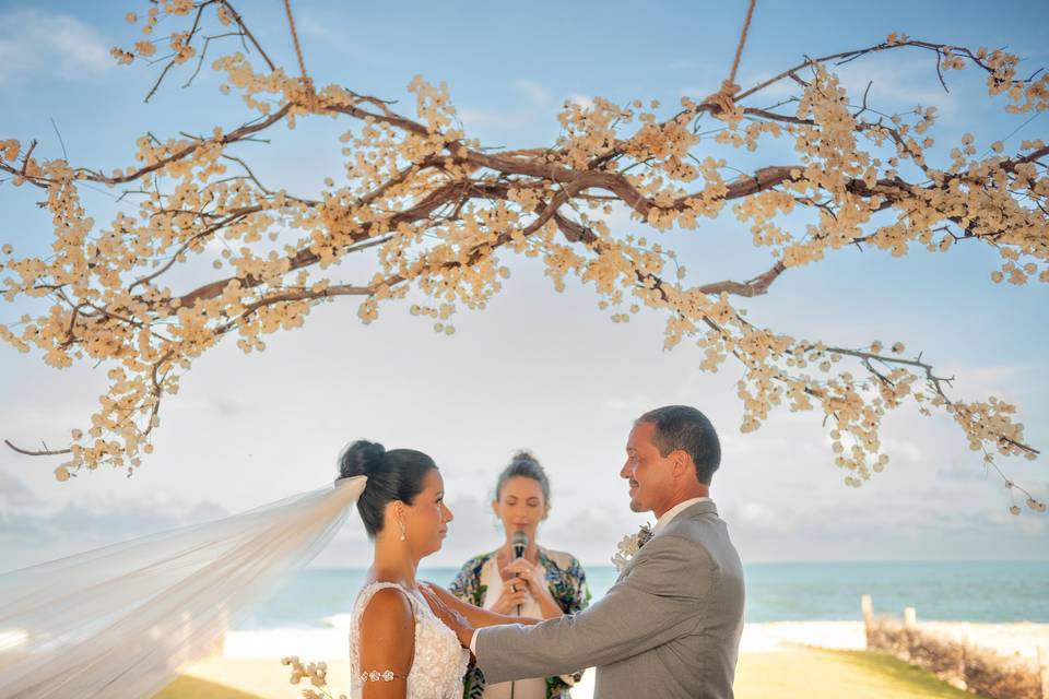 Casamento vista pro MAr