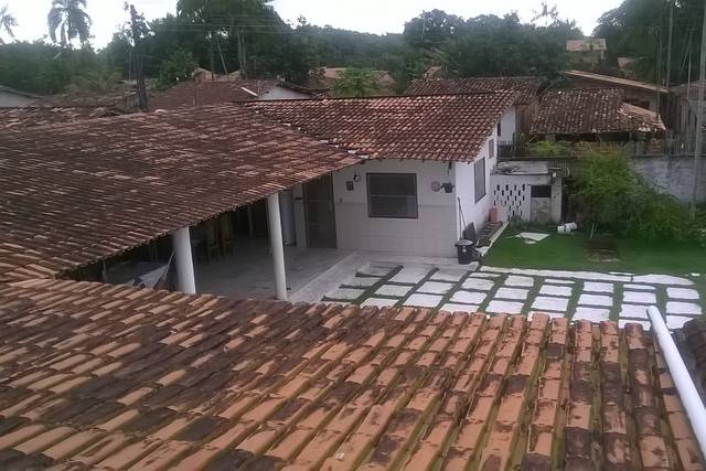 Visão lateral da area superior