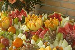 Mesa de frutas