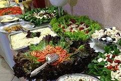 Mesa de saladas