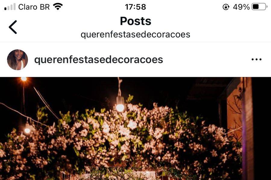 Decoração de casamento