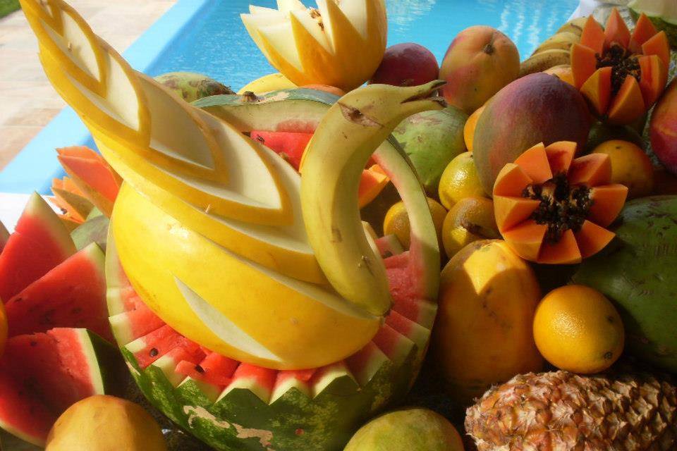 Mesa de frutas