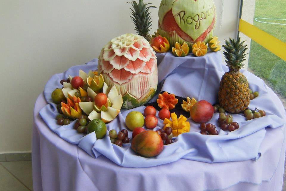 Mesa de frutas