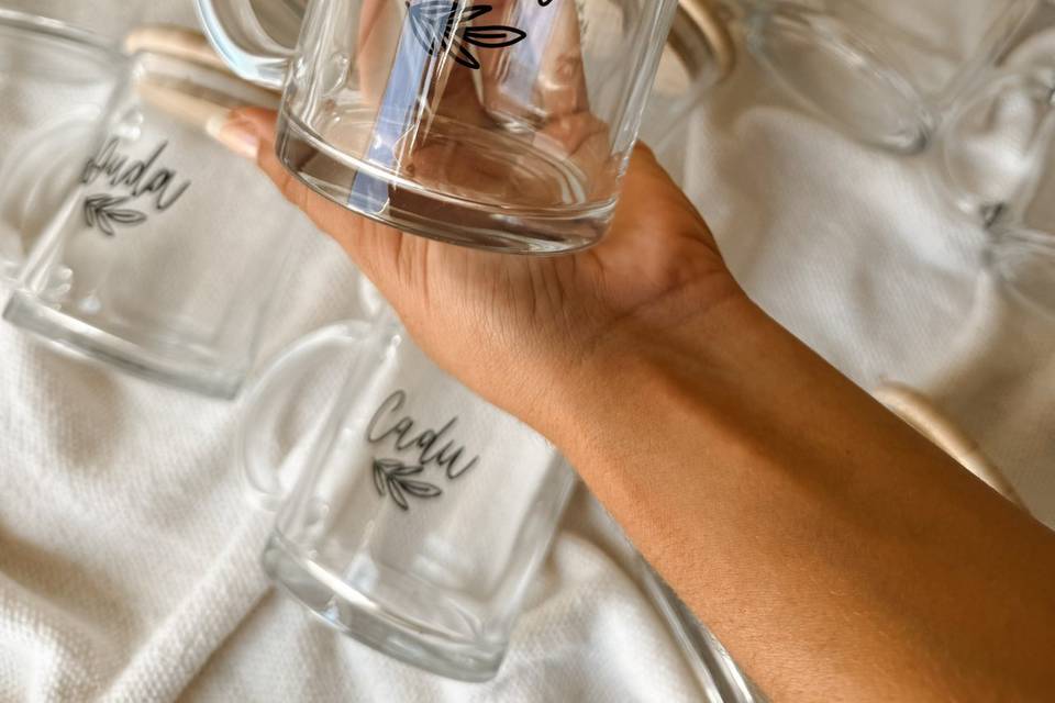 Caneca de vidro