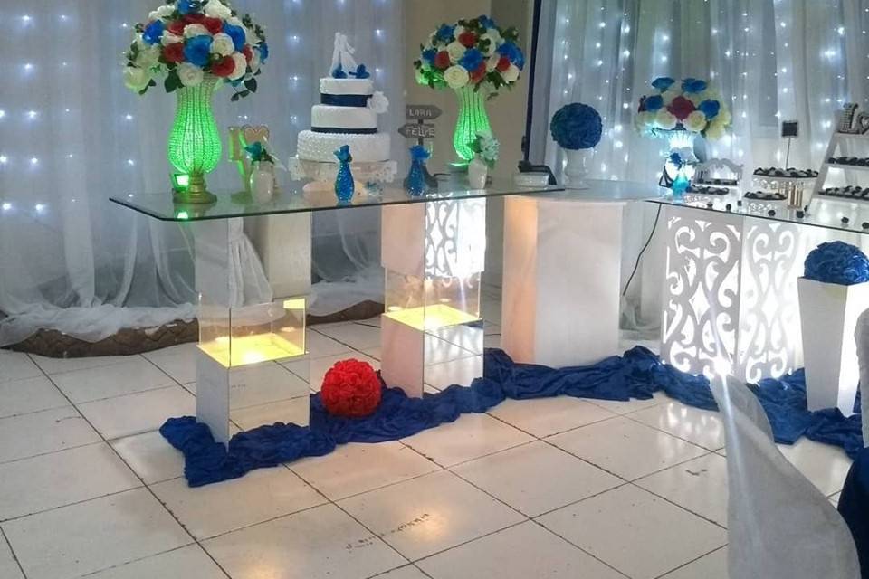 Decoração mesa principal