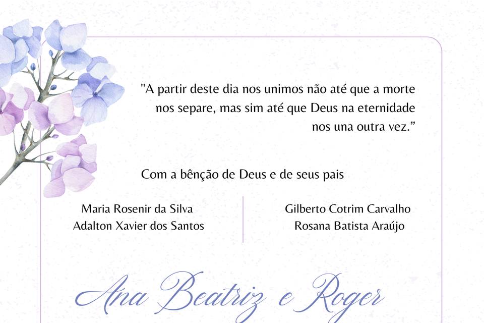 Convite interativo
