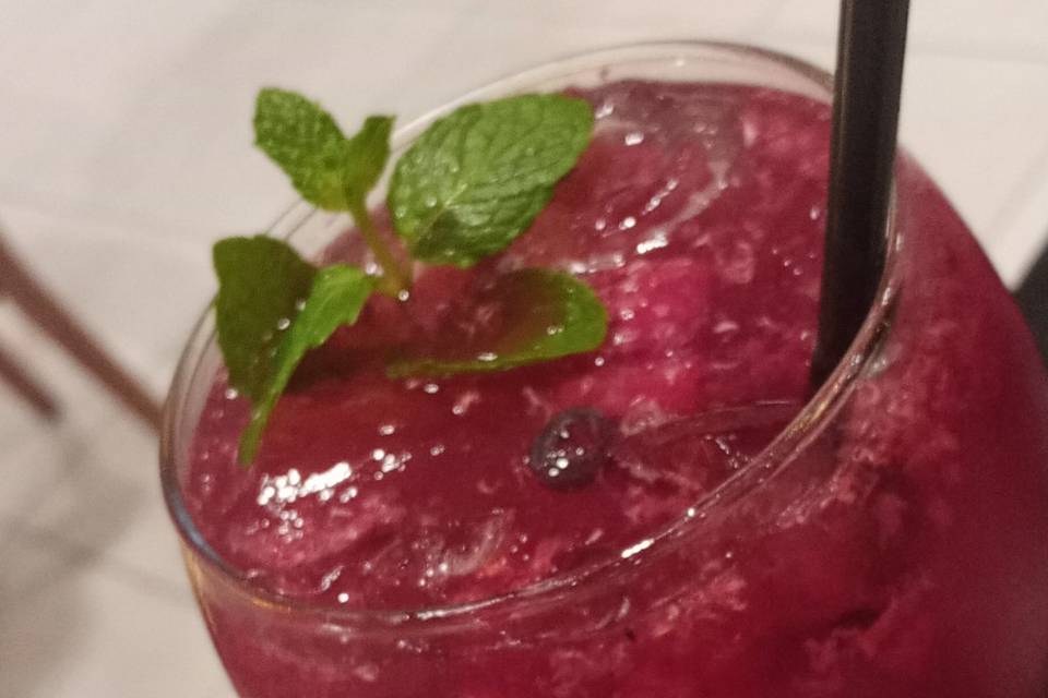 Gin frutas vermelhas