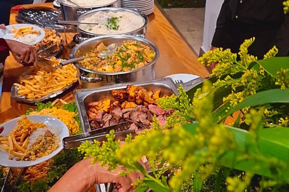 Jantar churrasco