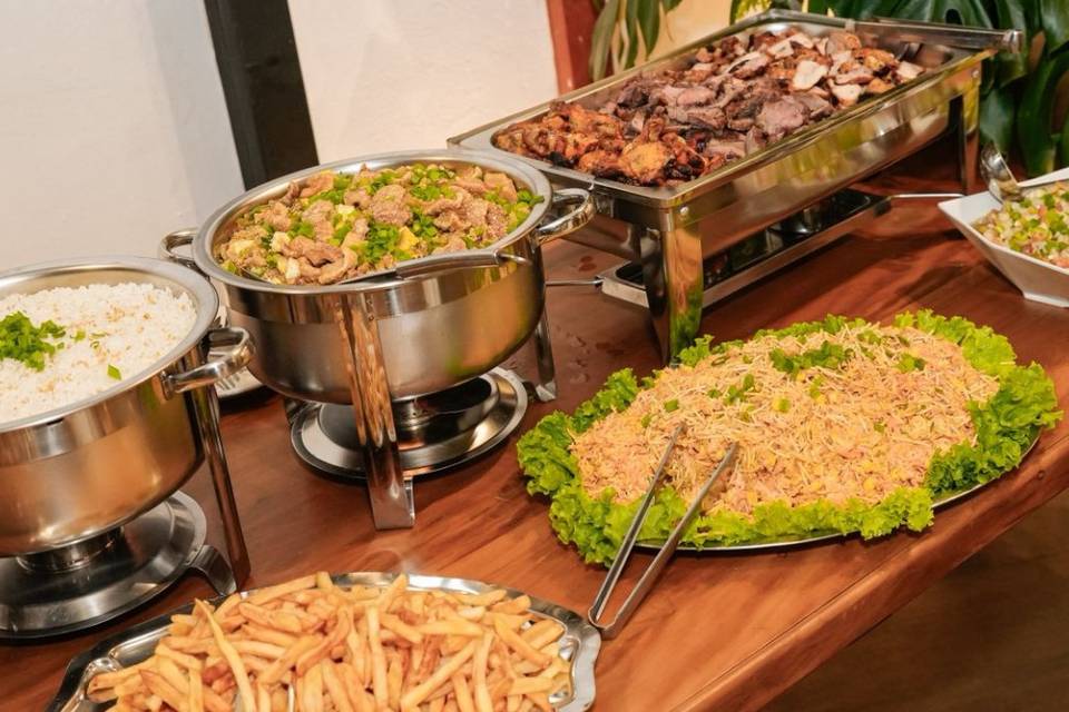 Jantar churrasco