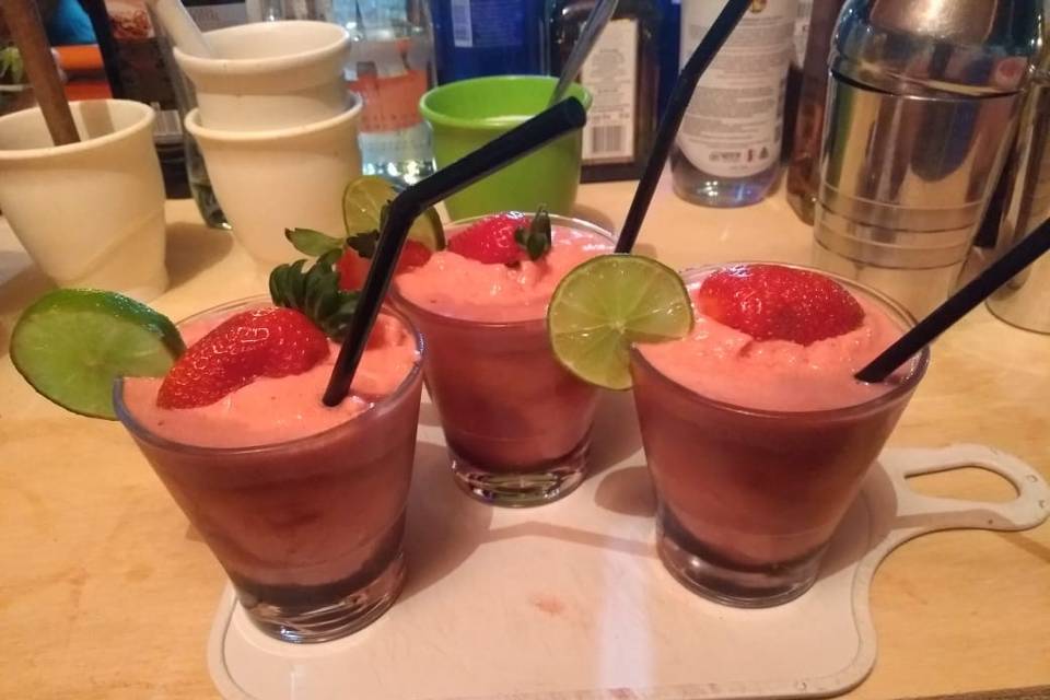 Drinks com frutas