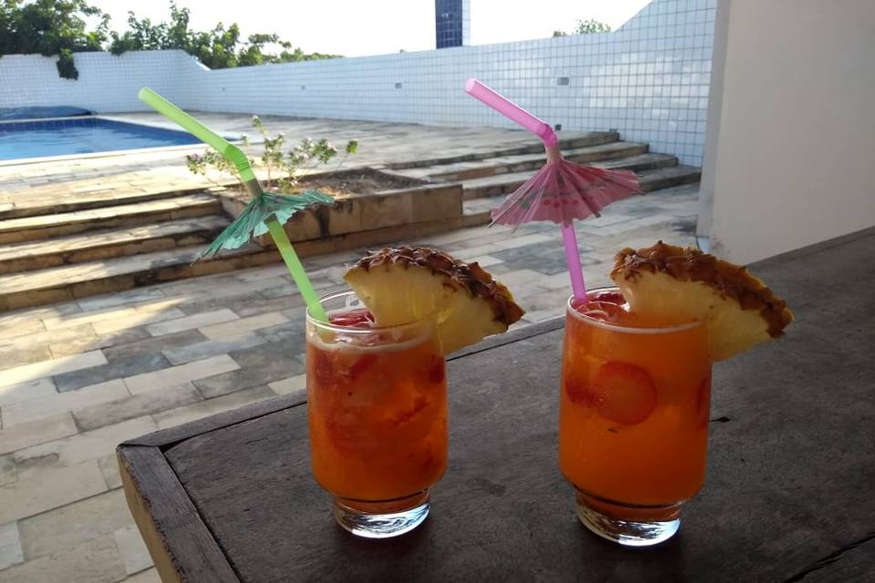 Drinks com frutas