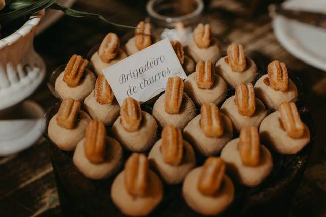 Brigadeiro gourmet de churros